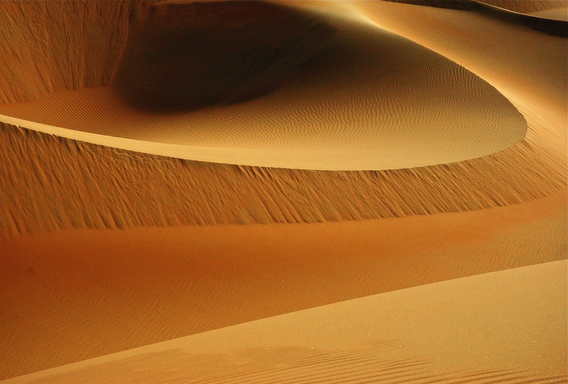 Arizona desert dunes